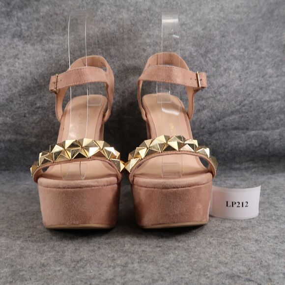 Chinese Laundry Shoes Womens 8 Sandals Platform Block Heel Studded Strap Fashion - Picture 4 of 15